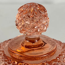 Load image into Gallery viewer, Butter Dish, Round, Pink, Jeanette Miss America, Original 1930s