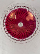 Load image into Gallery viewer, Candy Dish, Cranberry Swirl, Westmoreland