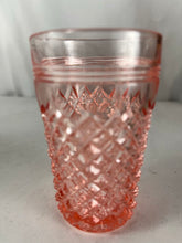 Load image into Gallery viewer, Flat Juice Glass 5 oz, Pink Miss America Anchor Hocking