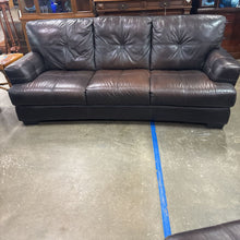 Load image into Gallery viewer, Espresso All Leather Couch