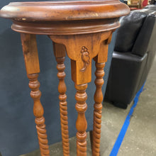 Load image into Gallery viewer, Signed Barley Twist Plant Stand