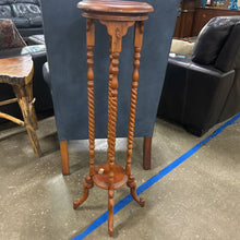 Load image into Gallery viewer, Signed Barley Twist Plant Stand