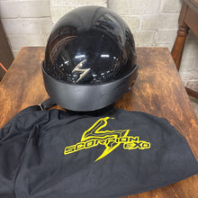 Load image into Gallery viewer, Scorpion EXO Half Helmet With Tinted Retractable Visor & Carry Bag