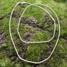 Load image into Gallery viewer, Necklace, Sterling Silver, Liquid Silver, 24 inches