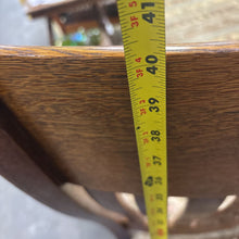 Load image into Gallery viewer, Tiger Oak Upholstered Rocking Chair