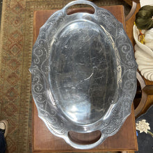Load image into Gallery viewer, Lenox French Perle Aluminum Serving Tray