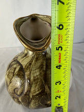 Load image into Gallery viewer, *Hubert Bequet Hand Painted Pitcher With Deer Made In Belgium