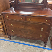 Load image into Gallery viewer, Antique Dresser With Mirror