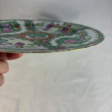 Load image into Gallery viewer, Beautiful Gold Trim Plate, Rose Medallion with lovely scenes