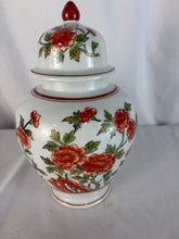 Load image into Gallery viewer, Ginger Jar, Sanford, Orange Florals
