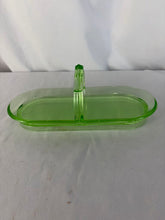 Load image into Gallery viewer, Celery Server, Green Vaseline, handled