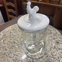 Load image into Gallery viewer, Large Hen Glass Canister