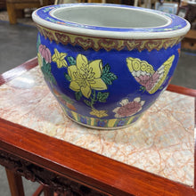 Load image into Gallery viewer, Koi Pot, Florals & Butterflies