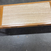 Load image into Gallery viewer, Coffee Table w/ Marble Insert, Drexel, Meridian Collection, 1960s