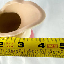 Load image into Gallery viewer, Vintage Hull Pottery Woodland 3 Pattern Ewer Pitcher Vase