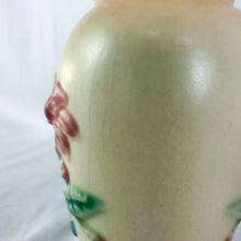 Load image into Gallery viewer, Vintage Hull Pottery Woodland 3 Pattern Ewer Pitcher Vase