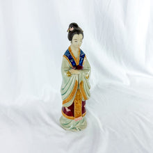 Load image into Gallery viewer, Vintage Ceramic Chinese Lady Figurine