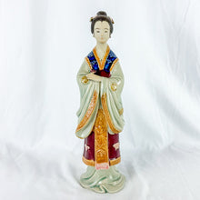 Load image into Gallery viewer, Vintage Ceramic Chinese Lady Figurine