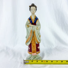 Load image into Gallery viewer, Vintage Ceramic Chinese Lady Figurine
