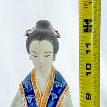 Load image into Gallery viewer, Vintage Ceramic Chinese Lady Figurine