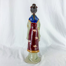 Load image into Gallery viewer, Vintage Ceramic Chinese Lady Figurine