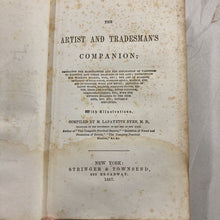 Load image into Gallery viewer, 1857 Artist and Tradesman's Companion - Varnisher's Guide: Stringer and Townsend