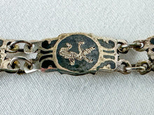 Load image into Gallery viewer, Vintage Sterling Silver Siam Motif Bracelet