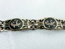 Load image into Gallery viewer, Vintage Sterling Silver Siam Motif Bracelet