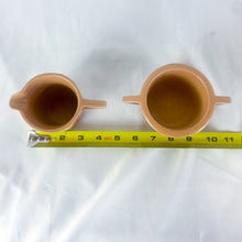 Load image into Gallery viewer, Vintage Roseville Snowberry Creamer & Sugar Set