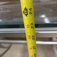 Load image into Gallery viewer, Metal Side Table With Glass Top