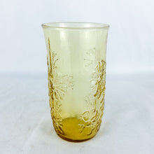 Load image into Gallery viewer, Vintage Anchor Hocking 10 oz. Amber Daisy Glass