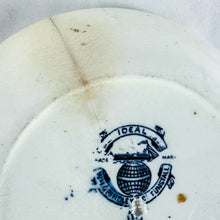 Load image into Gallery viewer, Antique 1883 WH Grindley & Tunstall Ideal in Blue Teacup & Saucer