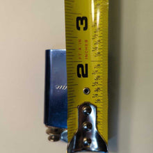 Load image into Gallery viewer, 1930s Kent Anodized Blue Metal Body Perfume Pump Atomizer, Engraved "Margie"