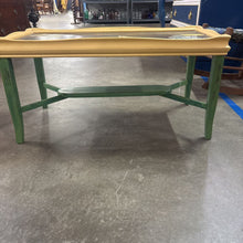 Load image into Gallery viewer, Handcrafted, Chalk Painted Coffee Table With Framed Details