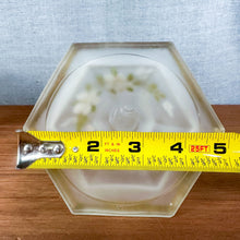 Load image into Gallery viewer, Antique Val St. Lambert Frosted Glass Candlesticks and Console Bowl Set