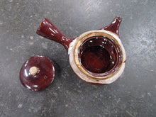 Load image into Gallery viewer, Vintage Brown Drip Glaze Ceramic Medicine Apothecary Pour Pot