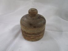 Load image into Gallery viewer, Vintage Primitive Wooden Wheat Butter Press Mold