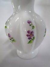 Load image into Gallery viewer, Fenton Silvercrest Violets In The Snow Small Vase
