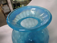 Load image into Gallery viewer, Vintage Fenton Aqua Blue Opalescent Vase