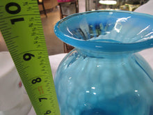 Load image into Gallery viewer, Vintage Fenton Aqua Blue Opalescent Vase