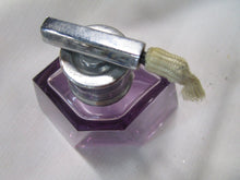 Load image into Gallery viewer, Vintage Purple Crystal Perfume Bottle