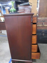 Load image into Gallery viewer, Vintage Kling Mahogany Two Over Four Highboy Dresser