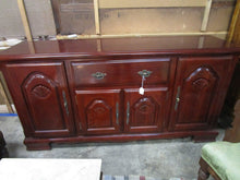 Load image into Gallery viewer, Vintage Aico Arch Top Server Buffet Sideboard Cabinet