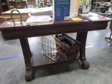 Load image into Gallery viewer, Vintage Empire Library Table Desk with Drawer