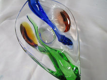 Load image into Gallery viewer, MCM Rhapsody Frantisek Zemek Art Glass Console Decor Bowl