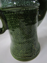 Load image into Gallery viewer, MCM Norleans Japan Green Textured Ceramic Tall Coffee Decor Urn Pot