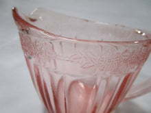 Load image into Gallery viewer, Vintage Jeannette Pink Depression Glass Adam Pattern Creamer