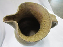 Load image into Gallery viewer, 2006 Sid Luck Brown Speckled/Drip Art Pottery Pitcher