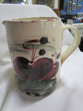 Load image into Gallery viewer, Vintage Casey Pottery, TX Ceramic Handpainted Fruit Pitcher
