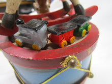 Load image into Gallery viewer, 1979 Enesco Holiday Rocking Horse on Drum Musical Box